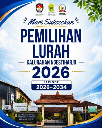 Informasi Pemilihan Lurah Ngestiharjo