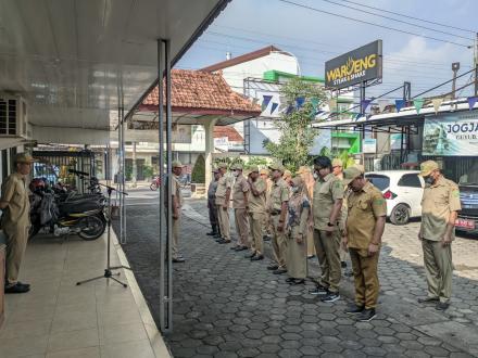 Apel Rutin Pamong Kalurahan Ngestiharjo