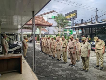 Apel Rutin Pamong Kalurahan Ngestiharjo