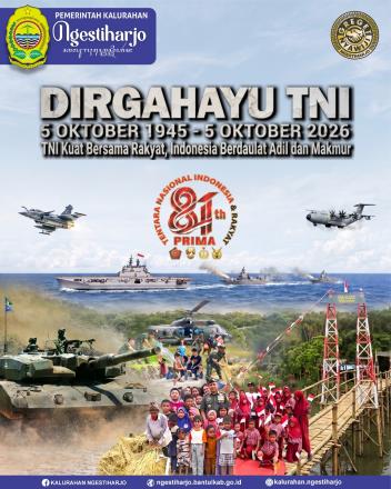 Selamat Dirgahayu TNI ke 81