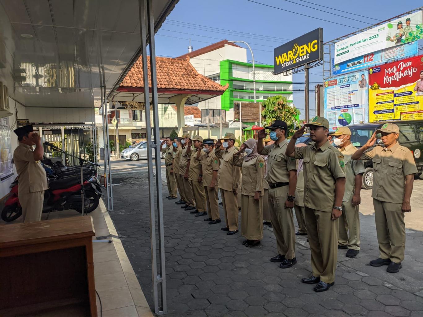 Apel Rutin Pagi Pamong Ngestiharjo Website Kalurahan Ngestiharjo